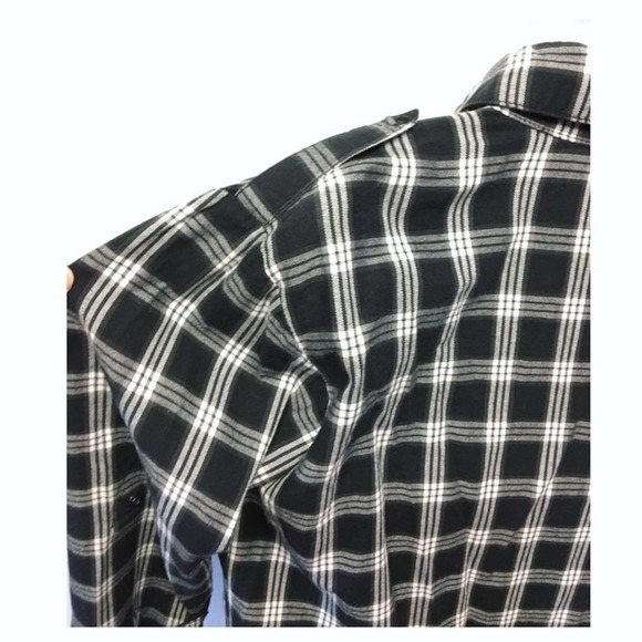 Anthropologie | Sanctuary Clasp Button Flannel • - Picture 6 of 8